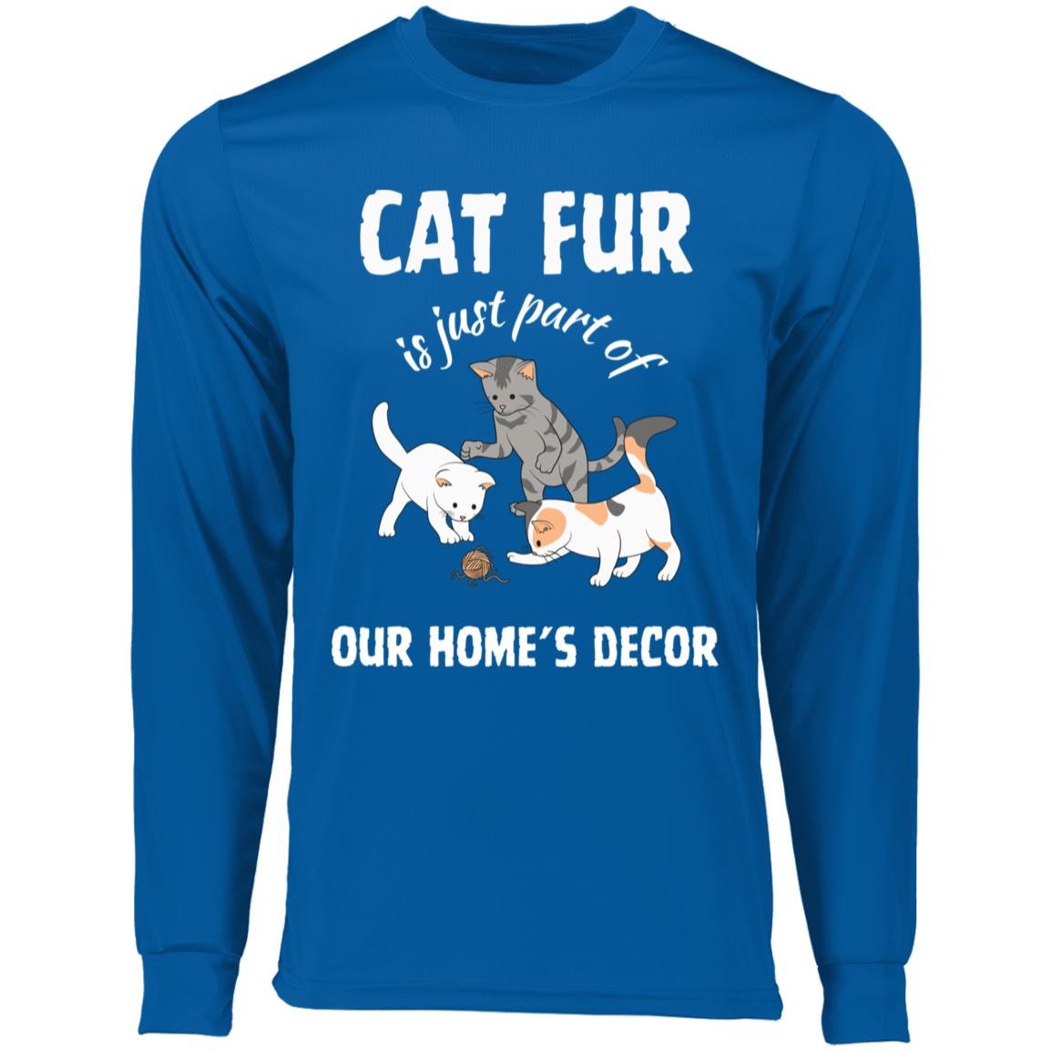 Cat Fur 788 Long Sleeve Moisture-Wicking Tee