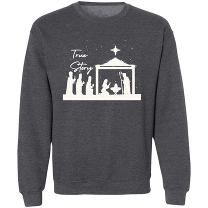 True Story White - Pullover Sweatshirt