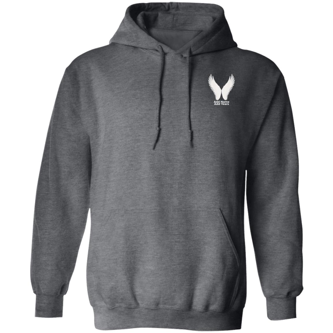 Your wings front Z66x Pullover Hoodie 8 oz (Closeout)