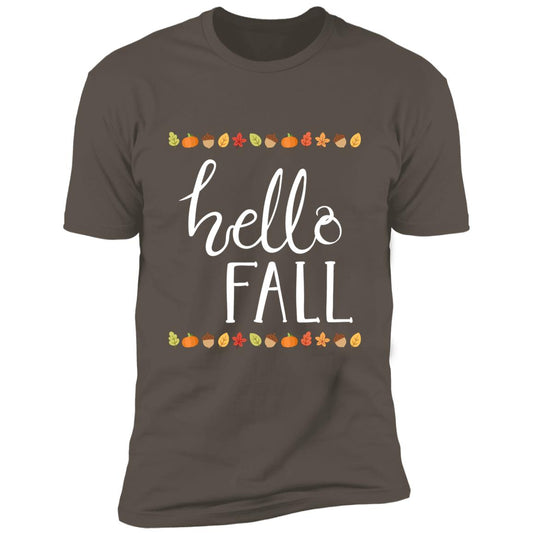 Hello Fall Premium Short Sleeve T-Shirt