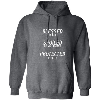 Blessed by God Z66x Pullover Hoodie 8 oz (Closeout)