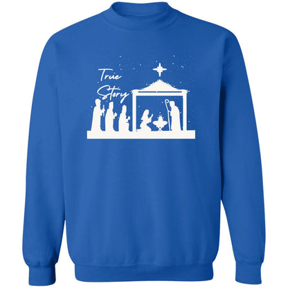 True Story White - Pullover Sweatshirt