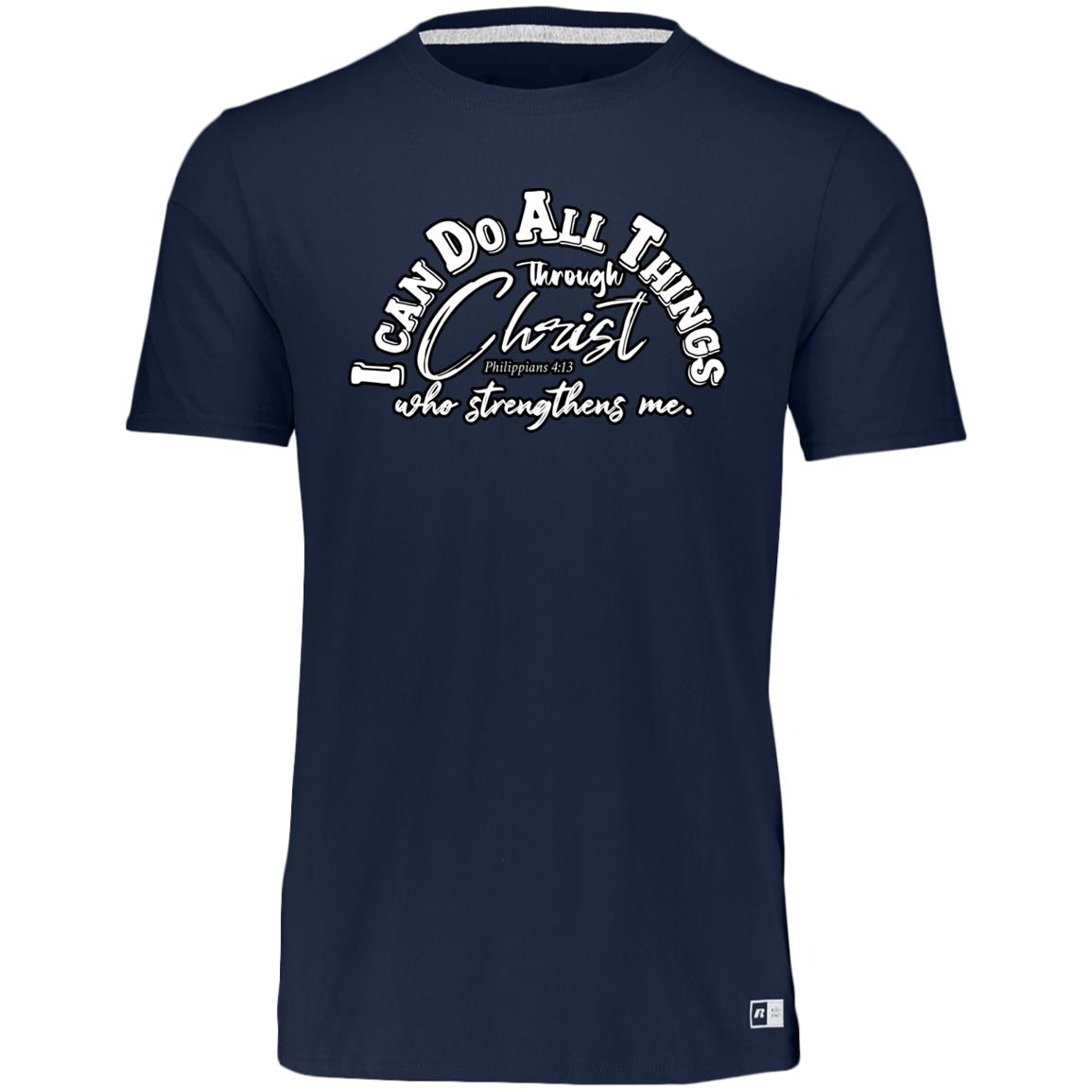 I can do all things through Christ 26 64STTM Unisex Essential Dri-Power Tee