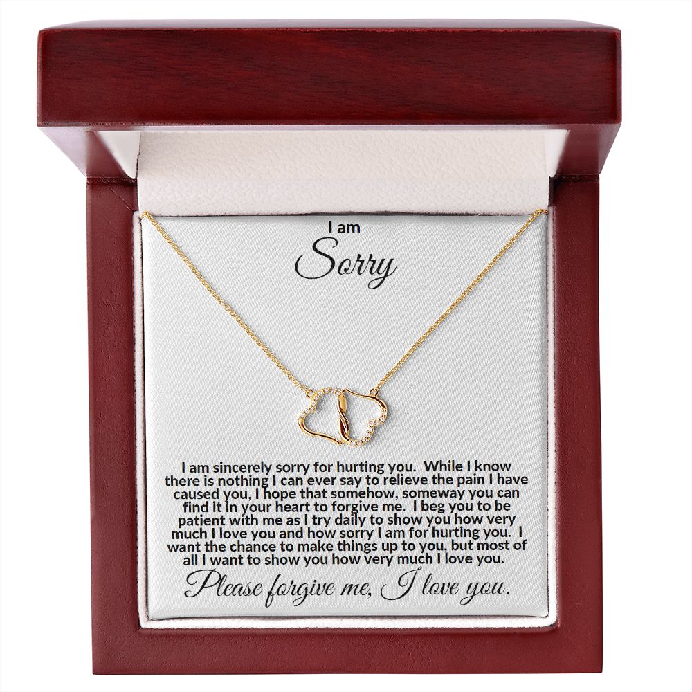 Everlasting Love Necklace - I am Sorry