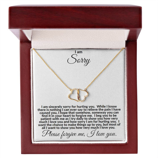 Everlasting Love Necklace - I am Sorry