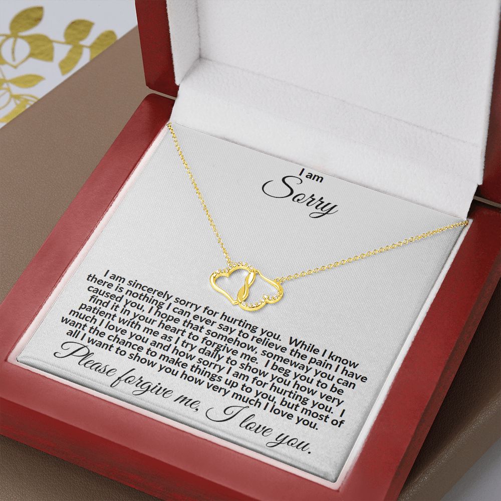 Everlasting Love Necklace - I am Sorry