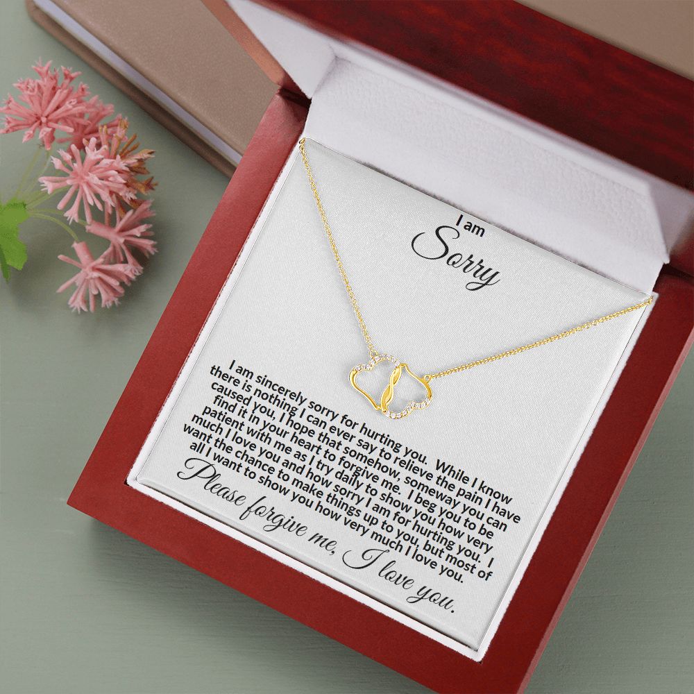 Everlasting Love Necklace - I am Sorry
