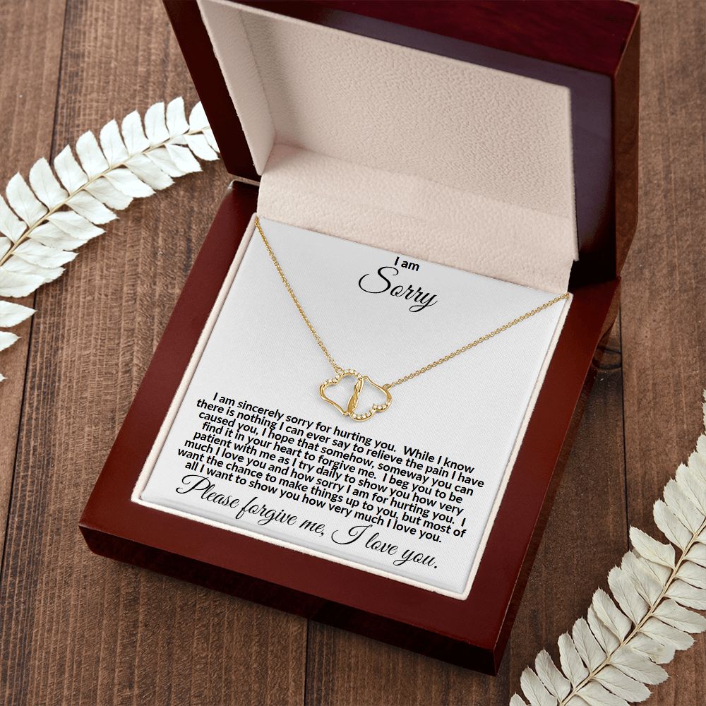 Everlasting Love Necklace - I am Sorry