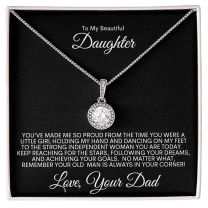 Eternal Hope Necklace - To My Beautiful Daughter