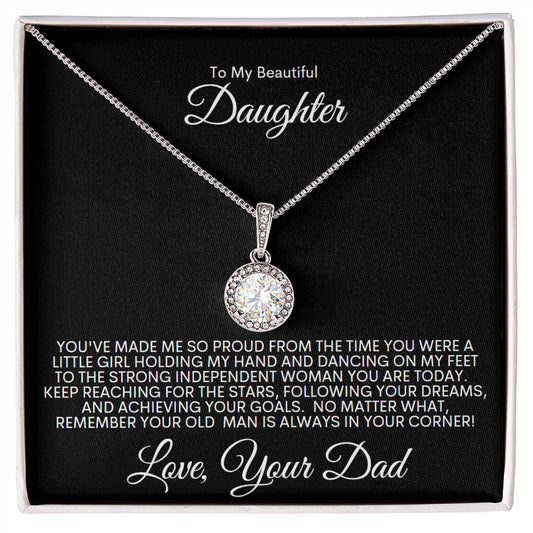 Eternal Hope Necklace - To My Beautiful Daughter