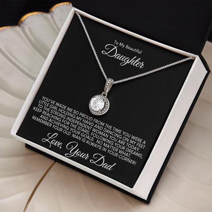 Eternal Hope Necklace - To My Beautiful Daughter
