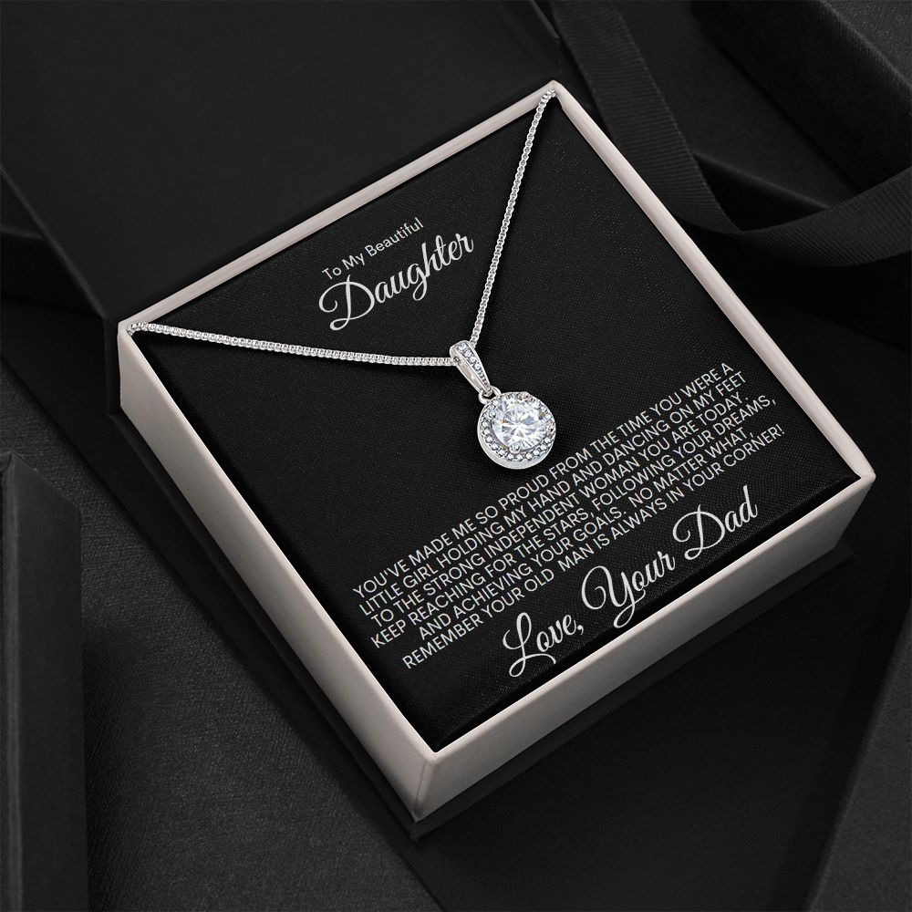 Eternal Hope Necklace - To My Beautiful Daughter