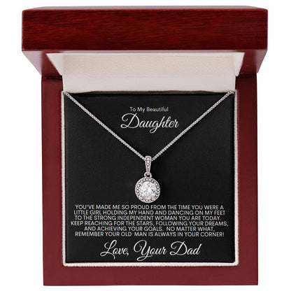 Eternal Hope Necklace - To My Beautiful Daughter
