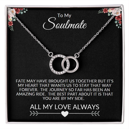 Perfect Pair Necklace - To My Soulmate
