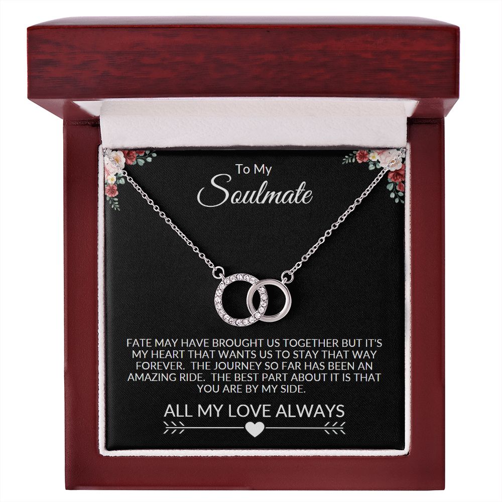 Perfect Pair Necklace - To My Soulmate