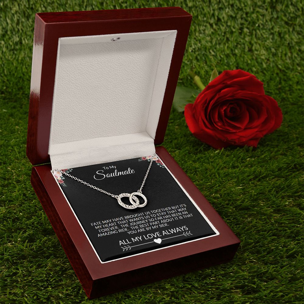 Perfect Pair Necklace - To My Soulmate