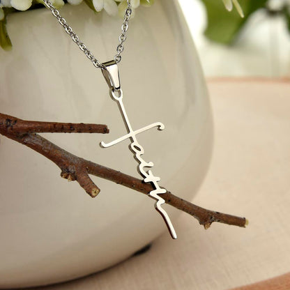 Faith Cross Necklace - I am Sorry