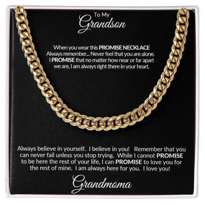 Cuban Link Chain Grandson from Grandmoma