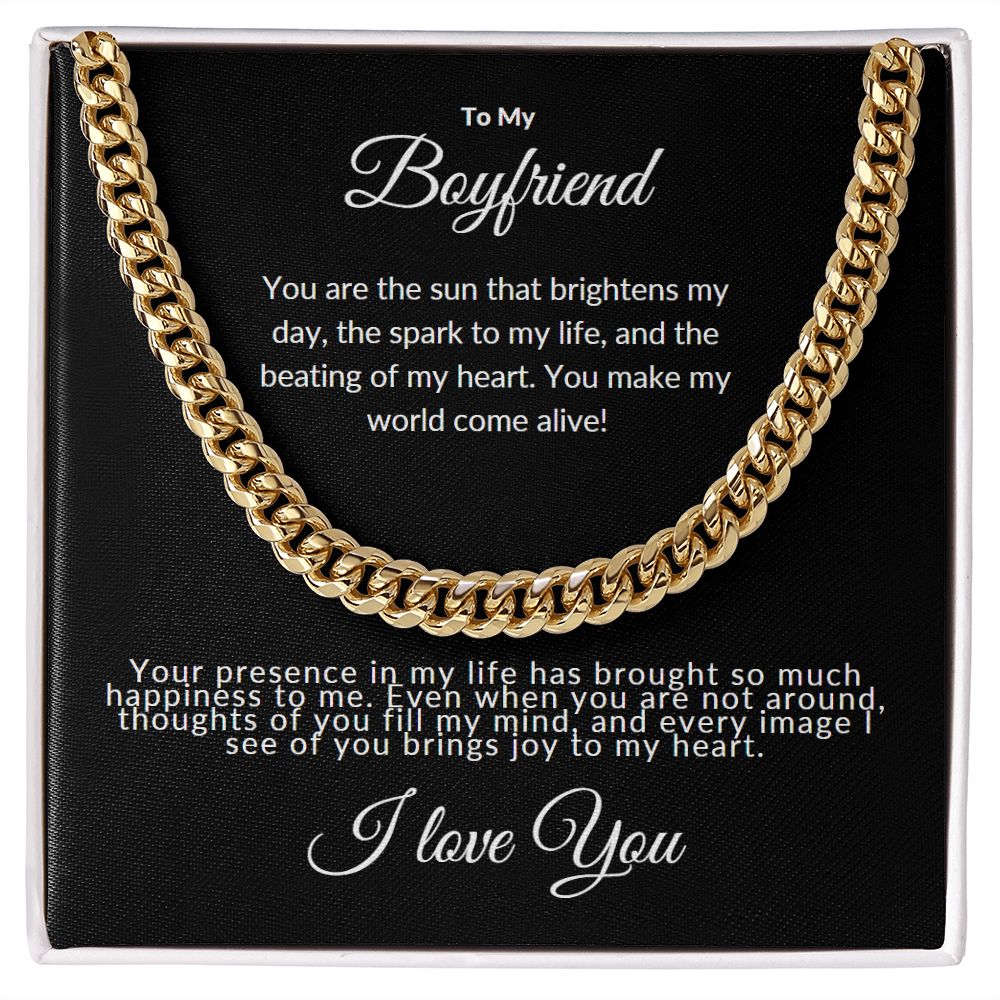 Cuban Link Chain Boyfriend