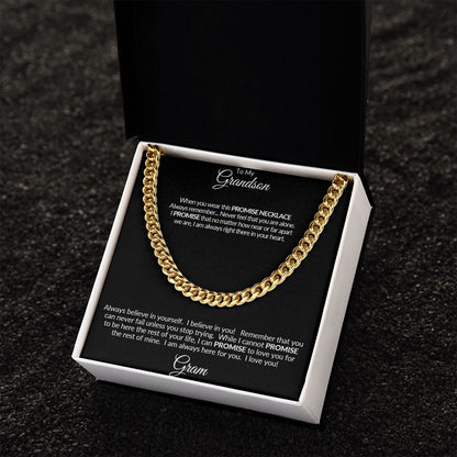 Cuban Link Chain Grandson from Gram