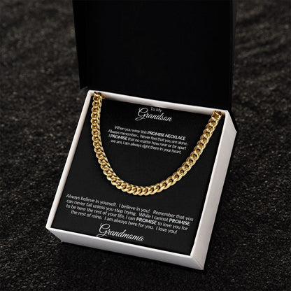 Cuban Link Chain Grandson from Grandmoma
