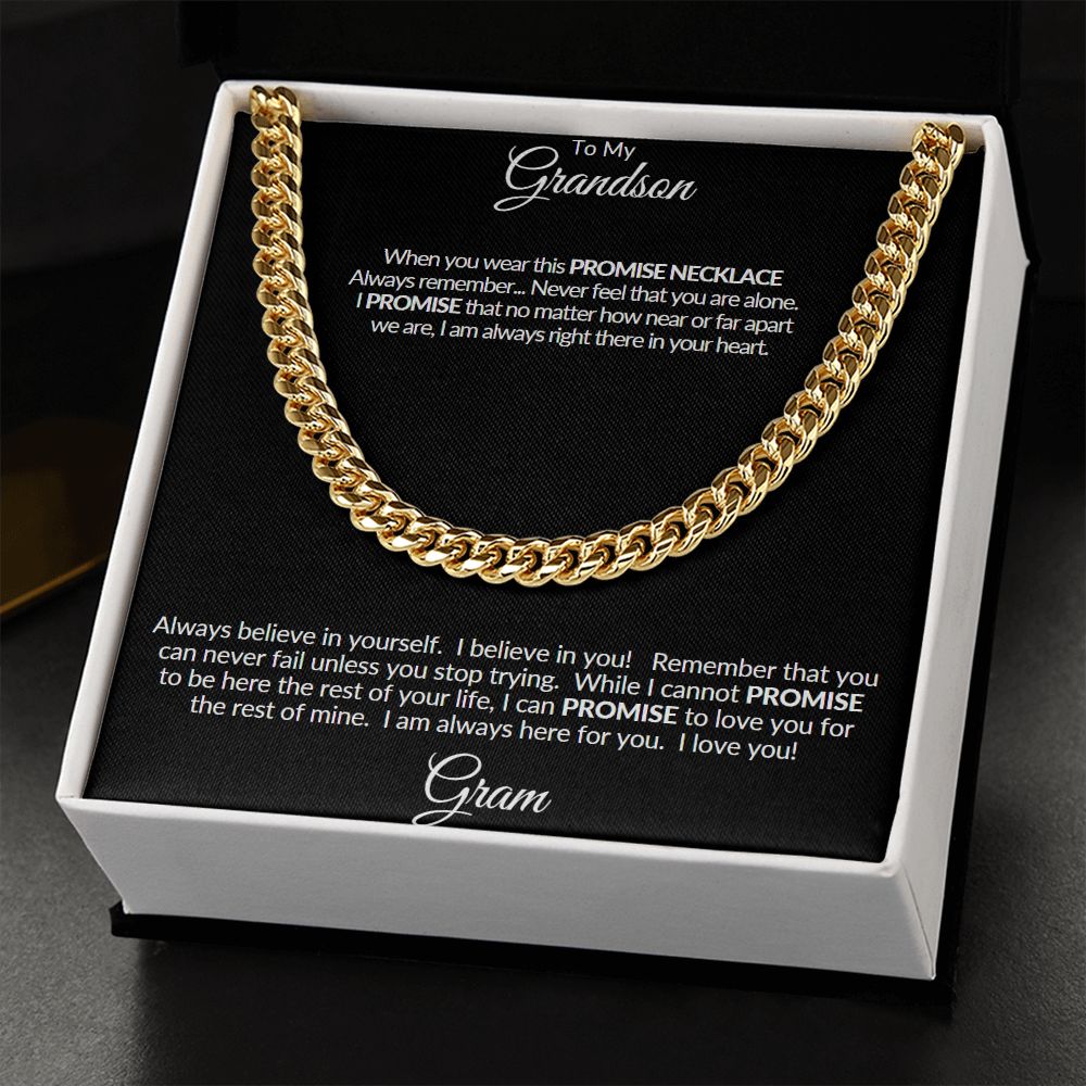 Cuban Link Chain Grandson from Gram