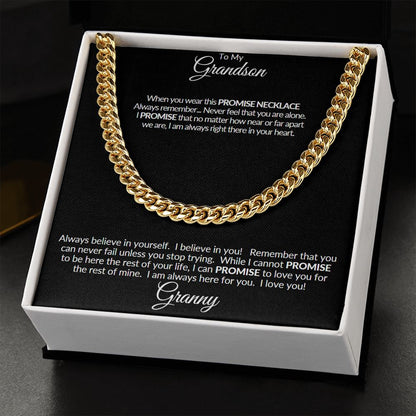 Cuban Link Chain Grandson from Granny