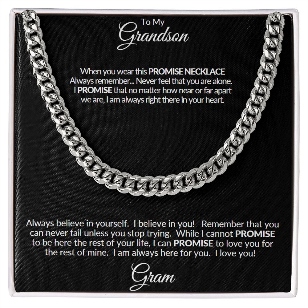 Cuban Link Chain Grandson from Gram