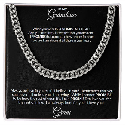 Cuban Link Chain Grandson from Gram