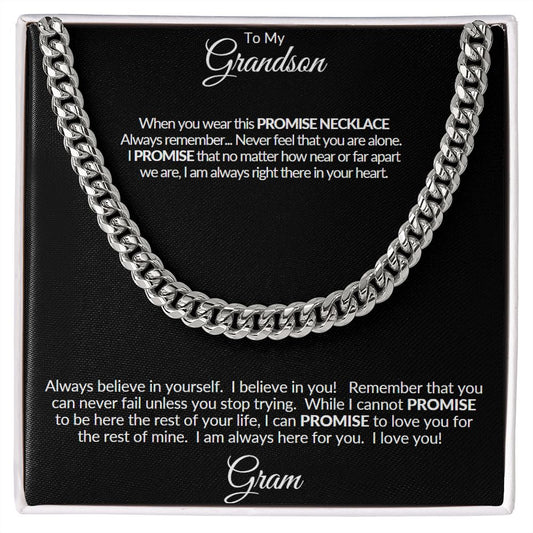 Cuban Link Chain Grandson from Gram