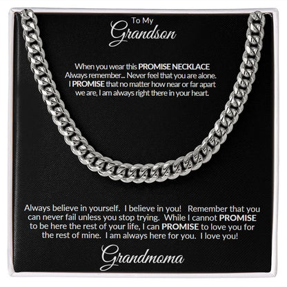 Cuban Link Chain Grandson from Grandmoma