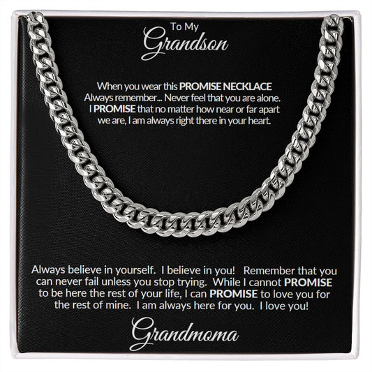 Cuban Link Chain Grandson from Grandmoma