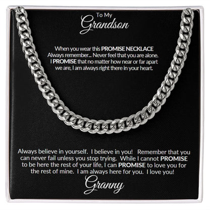 Cuban Link Chain Grandson from Granny