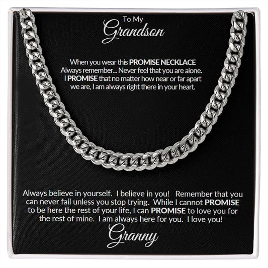 Cuban Link Chain Grandson from Granny