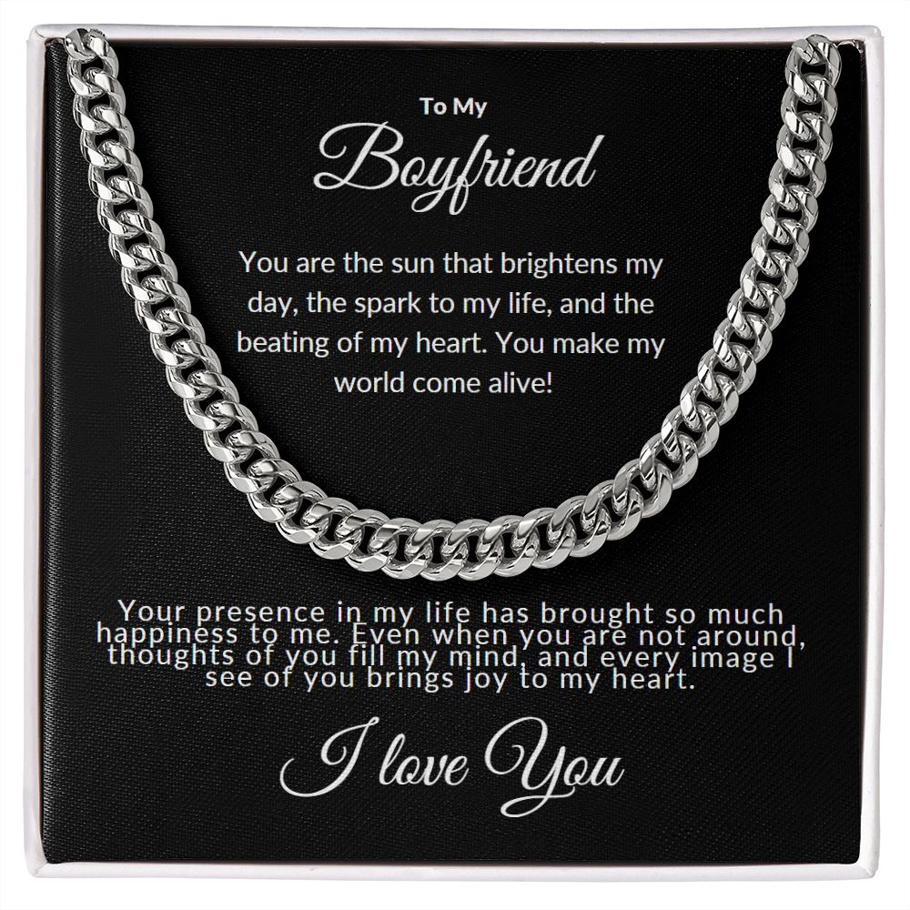 Cuban Link Chain Boyfriend