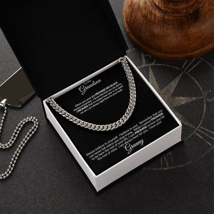 Cuban Link Chain Grandson from Granny