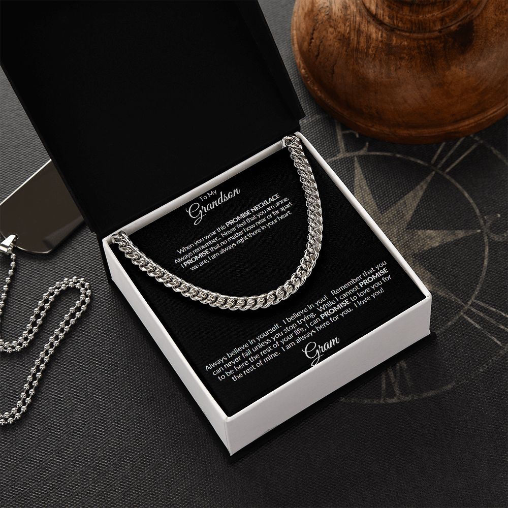 Cuban Link Chain Grandson from Gram