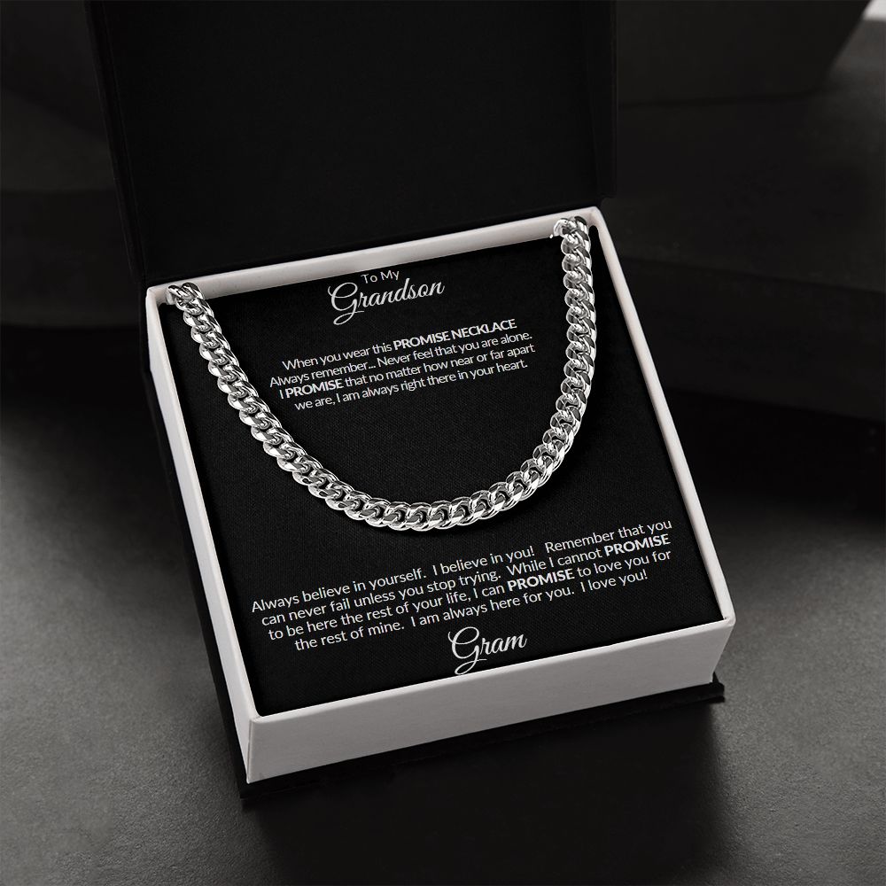 Cuban Link Chain Grandson from Gram
