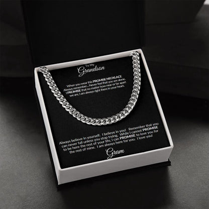 Cuban Link Chain Grandson from Gram