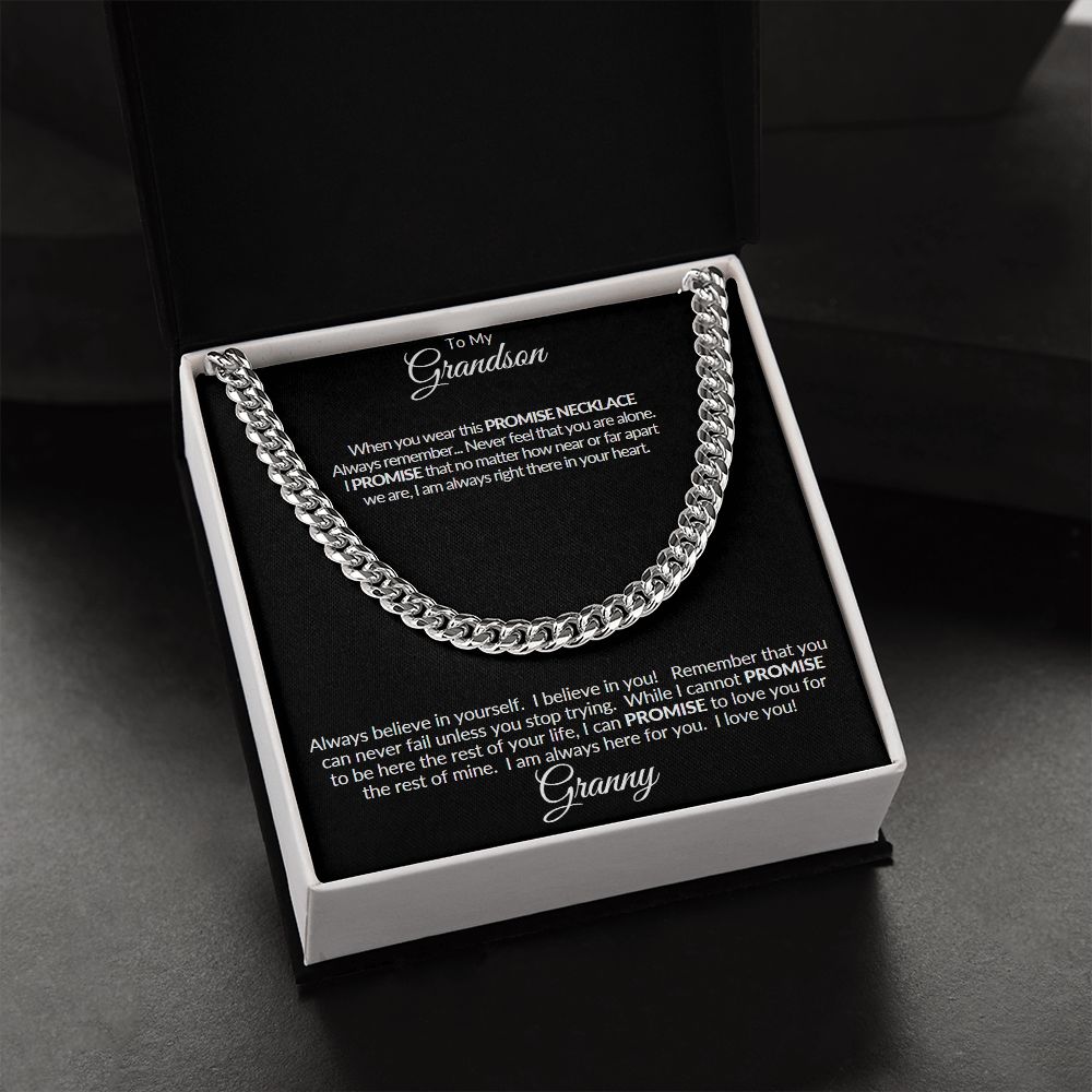 Cuban Link Chain Grandson from Granny