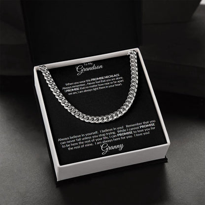 Cuban Link Chain Grandson from Granny