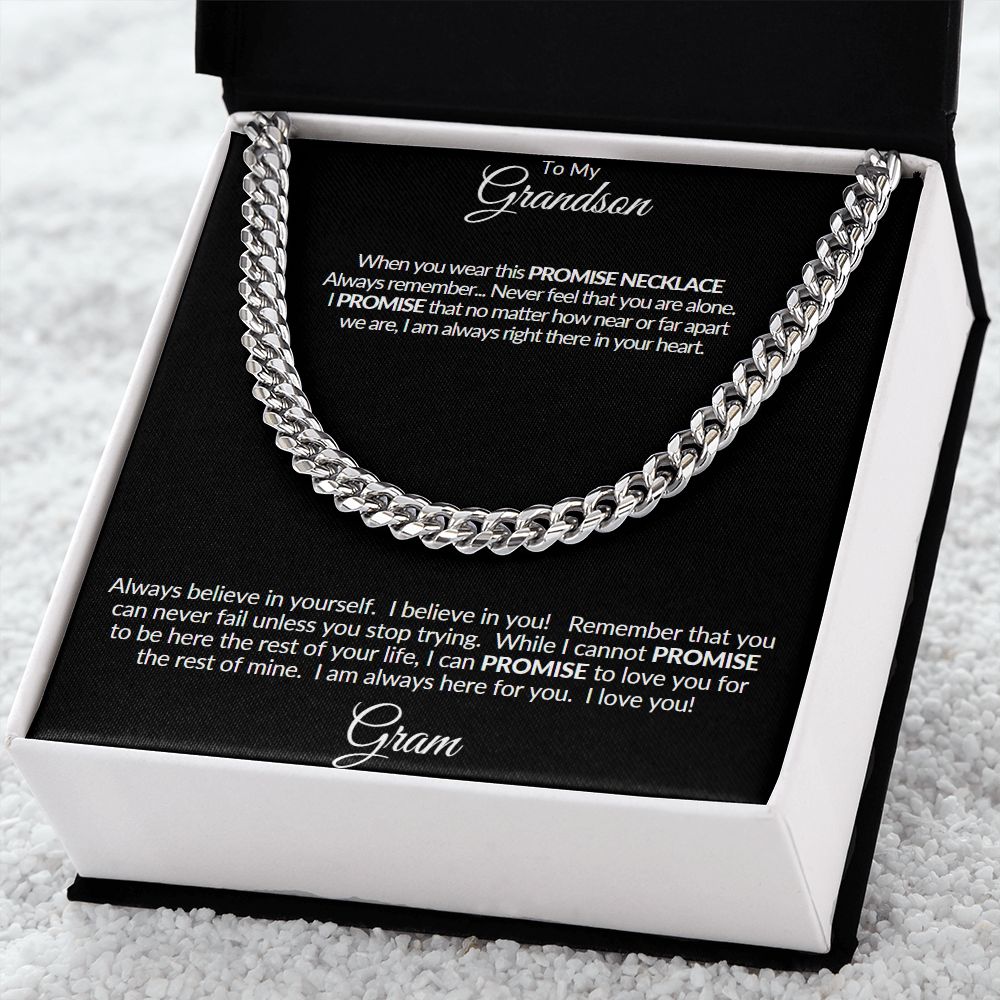 Cuban Link Chain Grandson from Gram