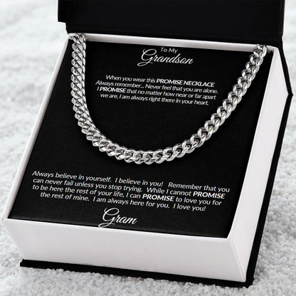 Cuban Link Chain Grandson from Gram