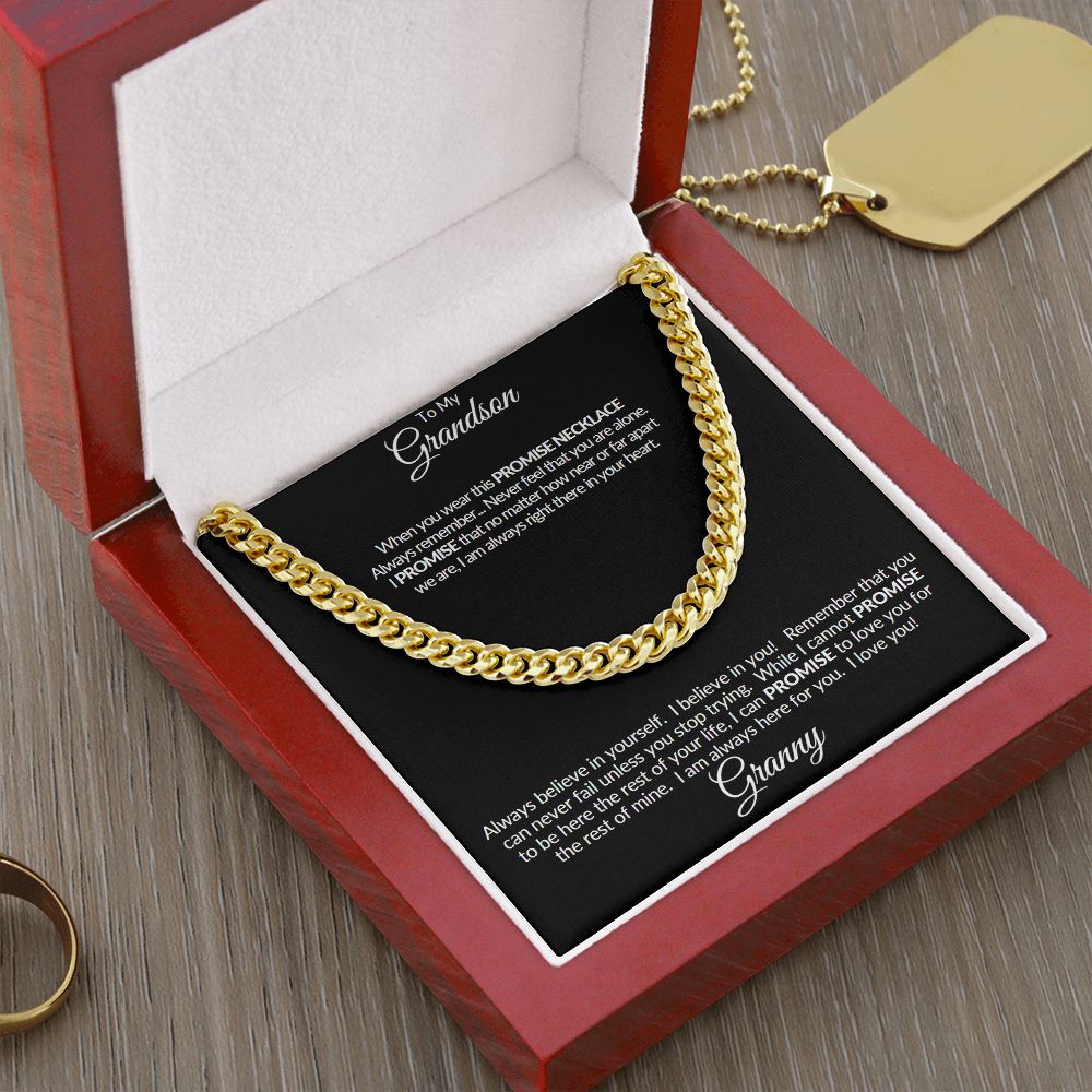 Cuban Link Chain Grandson from Granny