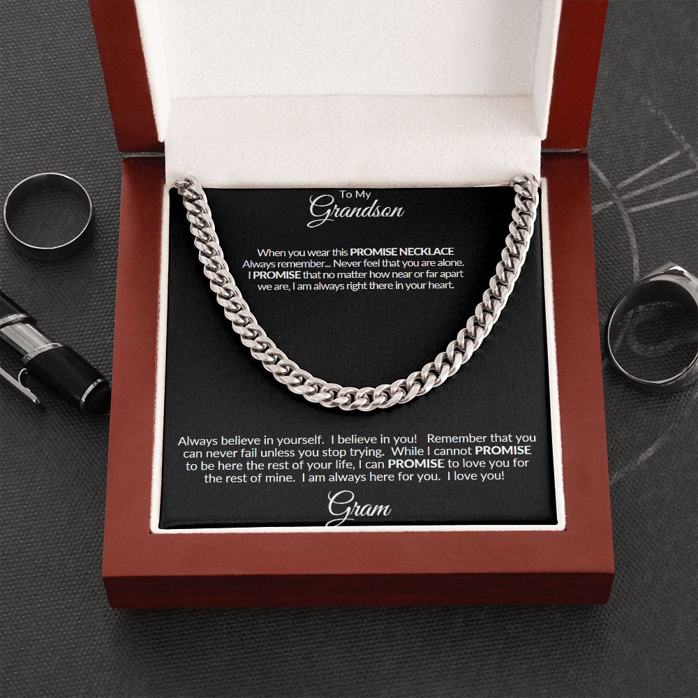 Cuban Link Chain Grandson from Gram