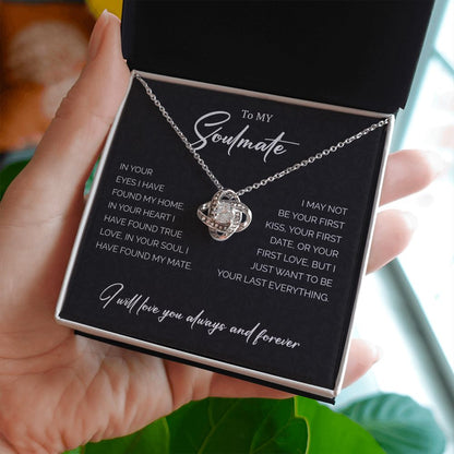 My Soulmate | You are my home - Love Knot Necklace