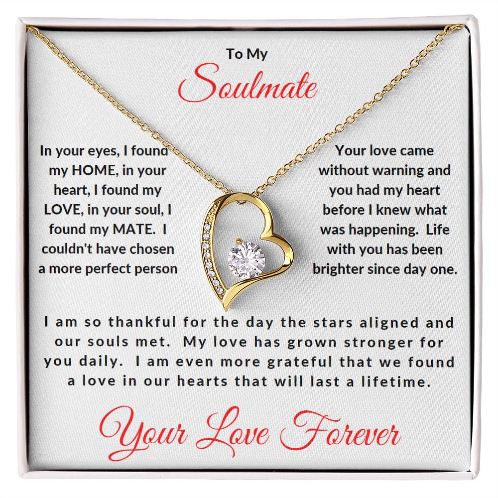 Forever Love Necklace Soulmate